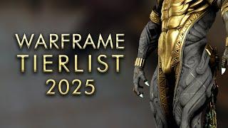 A 100% Objectively Correct 2025 Warframe Tier List