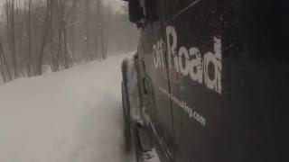 Off Road Consulting tire test in the snow with Bfgoodrich KO2's