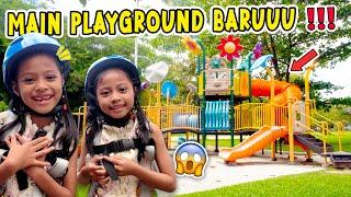 ALUNA DAN AMANDA MENEMUKAN PLAYGROUND BARU YANG TERSEMBUNYI!!