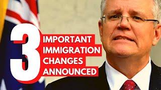 3 NEW VISA CHANGES ANNOUNCED | LATEST AUSTRALIAN IMMIGRATION  NEWS 2021 UPDATES