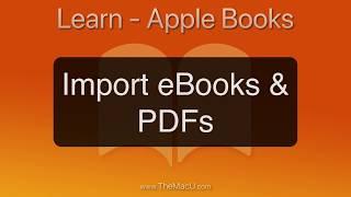 How to Import eBooks & PDFs to the Books App on iPhone or iPad!