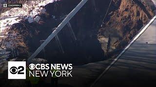 Sinkhole shuts down major New Jersey highway