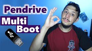 Como Fazer Pendrive Bootavel Com Varios Sistemas - No Linux