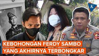 5 Kebohongan Irjen Ferdy Sambo yang Akhirnya Terbongkar