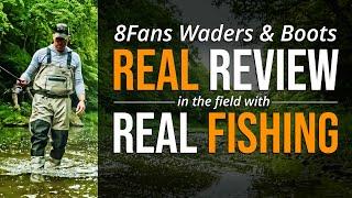 8Fans Waders & Boots: REAL Review on a REAL Fishing Trip (Day 1)