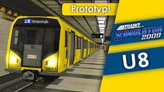 Im Prototyp H95 über die komplette U8! | Trainz 2009 U-Bahn Sim Berlin | JM Simulation