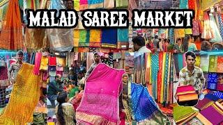 मलाड मार्केट- MALAD SAREE MARKET | Cheapest Market in Mumbai | Mumbai's Best Saree Market