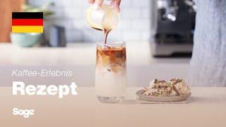 Kaffee-Rezepte | Wie man einen erfrischenden Iced Latte zuhause zubereitet | Sage Appliances DE