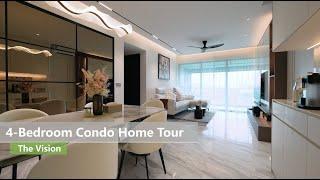 4-Bedroom Condo Home Tour | The Vision | Interior Design in Singapore