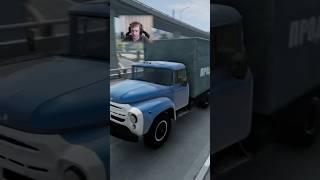 Сломался в BeamNg Drive прямо посреди дороги А тут Giriktut едет на ПОРШЕ