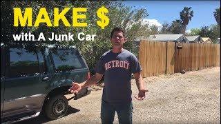 How to Make Money Buying a Junk Car