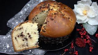 Panettone VELOCE UNICO IMPASTO! Soffice, Profumato si SCIOGLIE IN BOCCA! Con lievito di birra