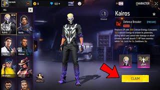 NEW CHARACTER  KAIROS AWAKENING  CLAIM REWARDS  FREE FIRE