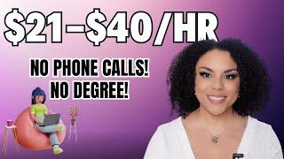 New No Phone Calls, No Degree! Work From Home Jobs Hiring Immediately!