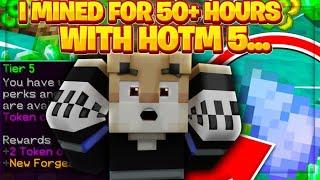 Mining for 50 Hours with HOTM 5!! -- Hypixel Skyblock