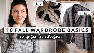 10 Fall Clothing Basics for Your Capsule Wardrobe | by Erin Elizabeth