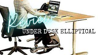 ELLIPTICAL UNDER THE DESK!!!  AMAZING!!