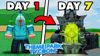 I Built Arcane In Theme Park Tycoon 2! (INSANE DETAIL)