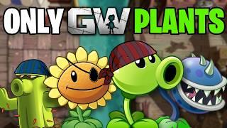 Can You Beat PIRATE SEAS With ONLY Garden Warfare Plants?