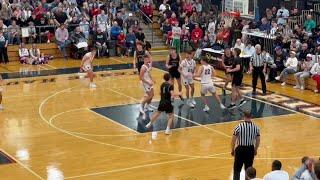 Bloomfield's Ashton Pace with a bucket in OT