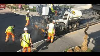 Asphalt paving | Tarmac laying and roller machines |  Road works