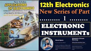 Part 1| ELECTRONIC INSTRUMENT | Paper 1 | HSC 12th Electronics RD Supekar AIM 200/200 |