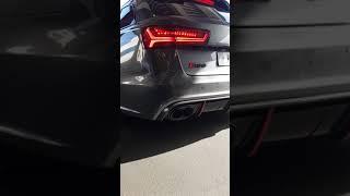 Rs6 cold start engine sound // 1100HP exhaust