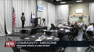 Lima Rotary Club gets an update on Community Medicine MD Track program