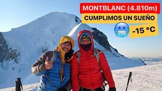 SUBIR al MONTBLANC ruta por Goûter y la BOLERA️ (le couloir de la mort)