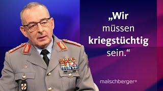 Claudia Major und Carsten Breuer über den Ukraine-Krieg und Verteidigungsfähigkeit | maischberger