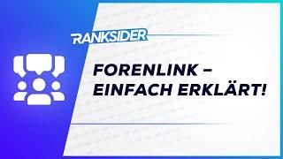 Forenlink [Einfach erklärt] ️ Ranken mit Ranksider