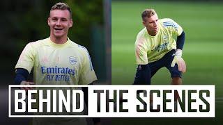 BERND LENO RETURNS! | Behind the scenes at Arsenal Training Centre