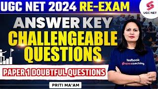 UGC NET Paper 1 Answer key Challenge | UGC NET Questions Challenge | UGC NET Answer Key | Priti Mam