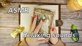 ASMR 숲속의 잠자는 요정 #빈티지다꾸 #コラージュ #Scrapbooking #journaling #papertherapy #collage