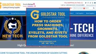 Tutorial - How To Order From GoldStar Tool - Goldstartool.com - 800-868-4419