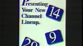 Cable channel Line up change spot