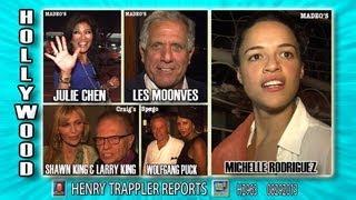 Larry King, Les Moonves & Julie Chen, Michelle Rodriguez, Wolfgang Puck H2963