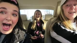 My first ever carpool with my best friends!