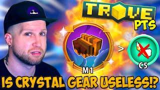 IS CRYSTAL 5 USELESS ALREADY!? MYSTIC GEAR IS COMING TO TROVE - Trove PTS