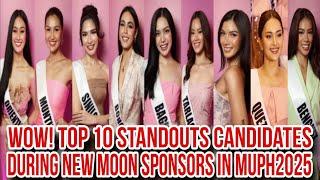 Miss Universe Philippines 2025 TOP 10 Standout Candidates During MUPH × New Moon Signing Contract