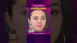 Face Reading eyebrow voids #facereading #eyebrows