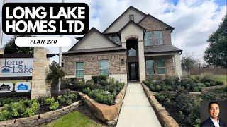 Long Lake Homes | Huntington Place | Plan 270 | 2,836SF | 4 Beds | 2.5 Baths | Rosharon,TX