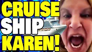 Cruise Ship Karen Gets Kicked Off - Karens Getting Owned #1 - Team Skeptic