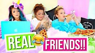 FAKE Friends vs REAL Friends!! Alisha Marie