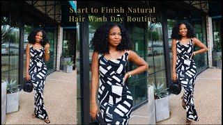 Full Wash Day Routine For Healthy Natural Hair