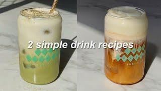 2 simple drink recipes !!