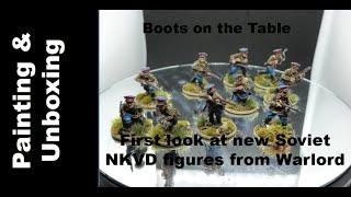 First look at new Soviet NKVD figures from Warlord Games