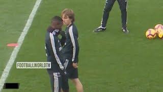 Luka Modric Gets Mad At Vinicius Jr ● Real Madrid Training Session (HD)