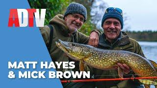 MATT HAYES and MICK BROWN with Angling Direct - PIKE FISHING