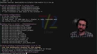 RANDOM LIVE: Simultaneously Twitch stream test and FreeNginx packaging for T2/Linux